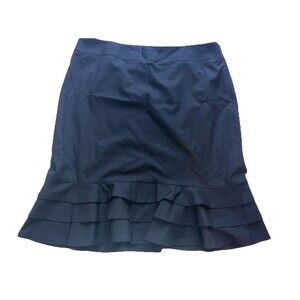 The Limited Black Skirt  With Flared Bottom